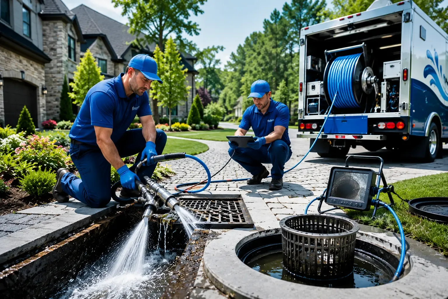 Local outdoor drain cleaning professionals in Williamsburg, OH