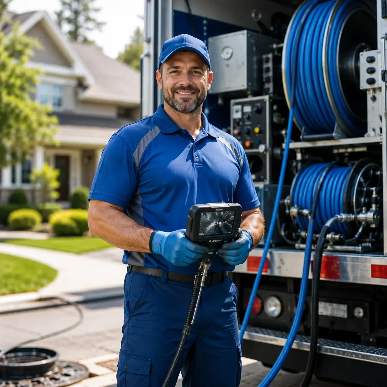 Local outdoor drain cleaning specialists in Williamsburg, OH